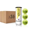 Tecnifibre CLUB : CARTON DE 36 TUBES DE 3 BALLES DE TENNIS> Premium