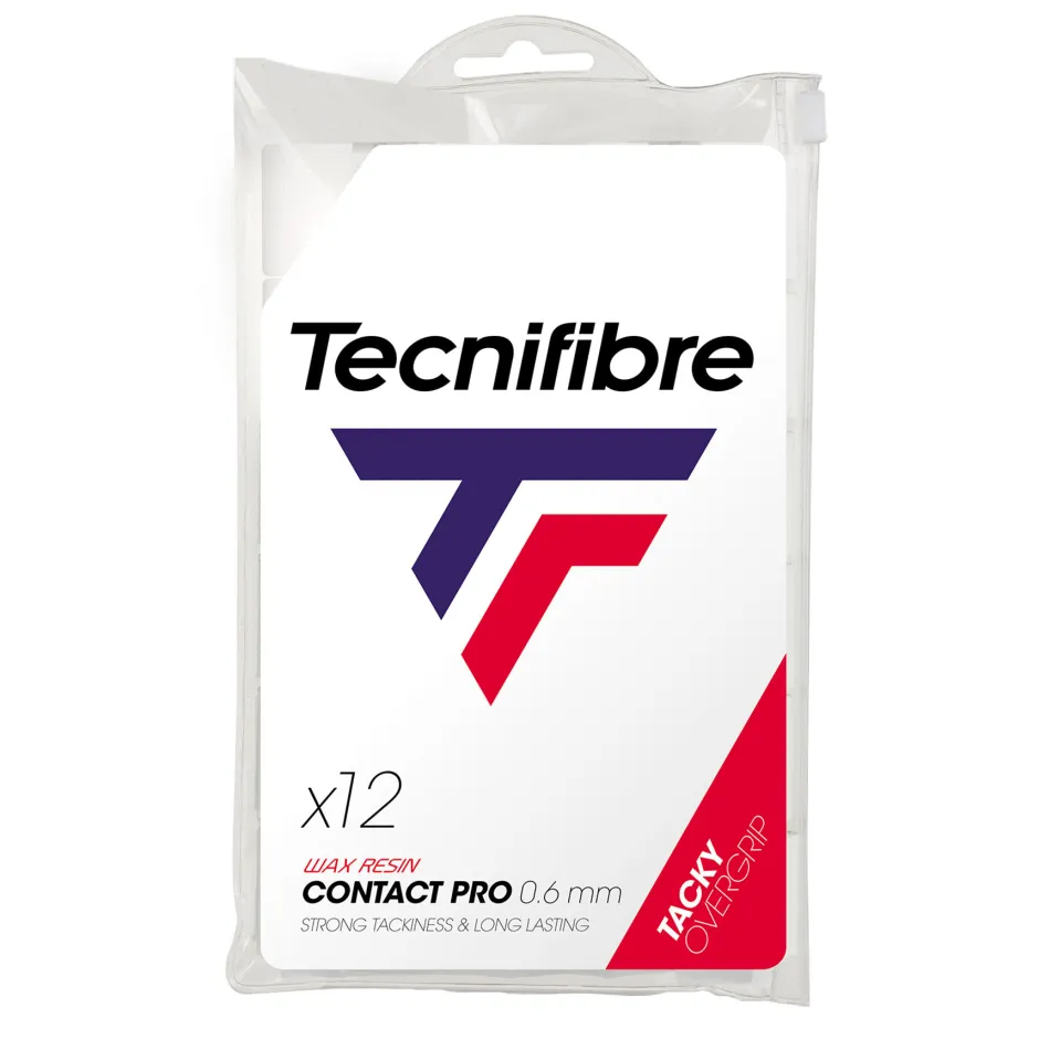 Tecnifibre CONTACT PRO (sachet de 12 packs de 12 surgrips)> Surgrips