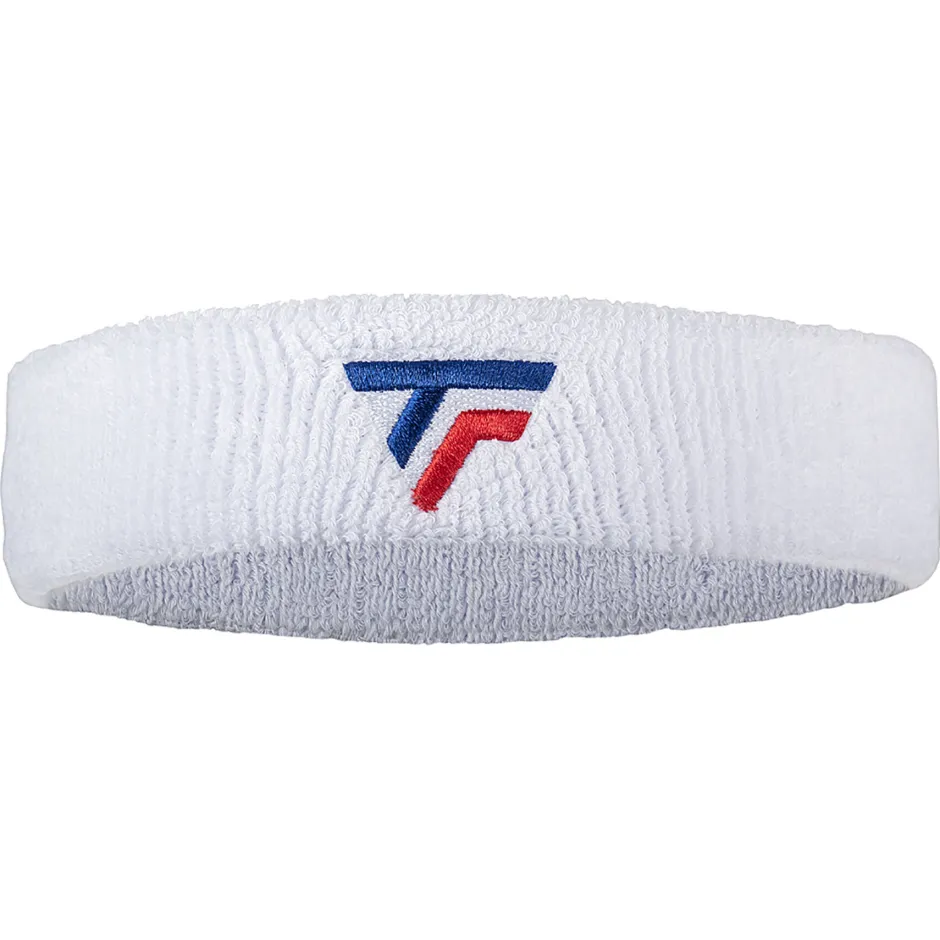 Tecnifibre HEADBAND WHITE> Poignets / Bandeaux