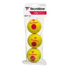 Tecnifibre MY BALL : SACHET DE 3 BALLES DE TENNIS MOUSSE> Balles Pédagogiques