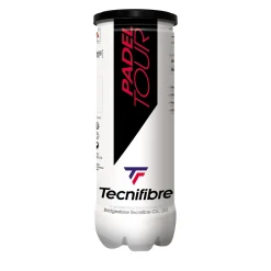 Tecnifibre PADEL TOUR : 1 TUBE DE 3 BALLES DE PADEL> Balles De Padel