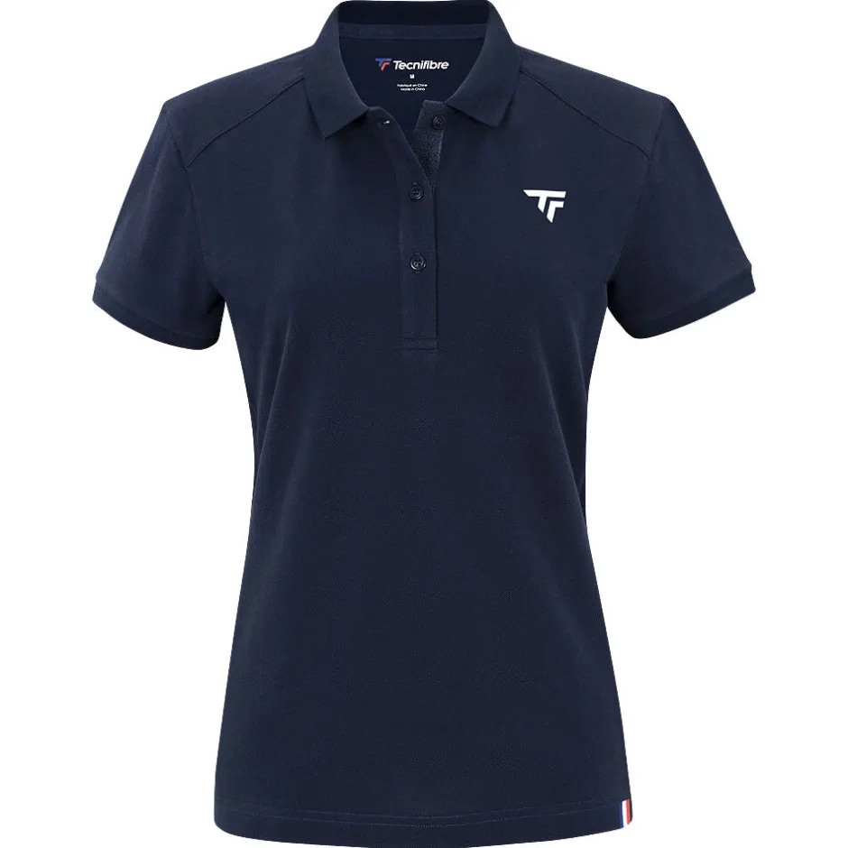 Tecnifibre POLO PIQUÉ FEMME MARINE>Femme T-Shirts & Polos
