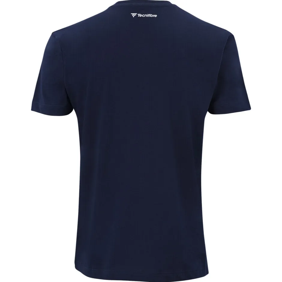 Tecnifibre TEAM COTTON TEE MARINE>Homme T-Shirts & Polos