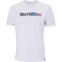Tecnifibre TEAM COTTON TEE WHITE JUNIOR> T-Shirts & Polos|T-Shirts & Polos