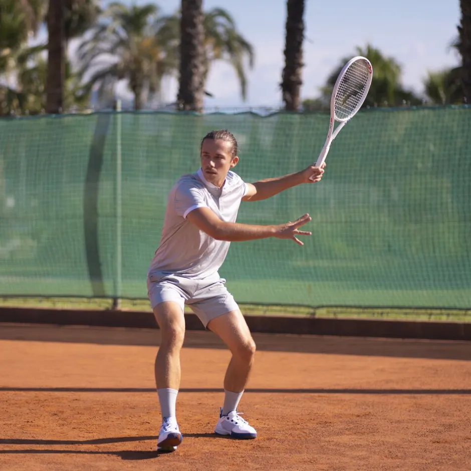 Tecnifibre TEAM POLO SILVER>Homme T-Shirts & Polos
