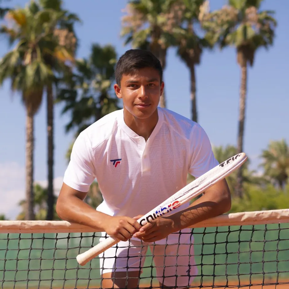 Tecnifibre TEAM POLO WHITE>Homme T-Shirts & Polos