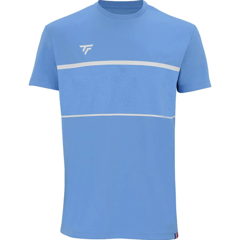 Tecnifibre TEAM TECH TEE AZUR>Homme T-Shirts & Polos