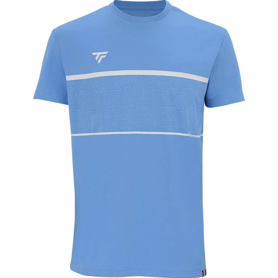 Tecnifibre TEAM TECH TEE AZUR JUNIOR> T-Shirts & Polos