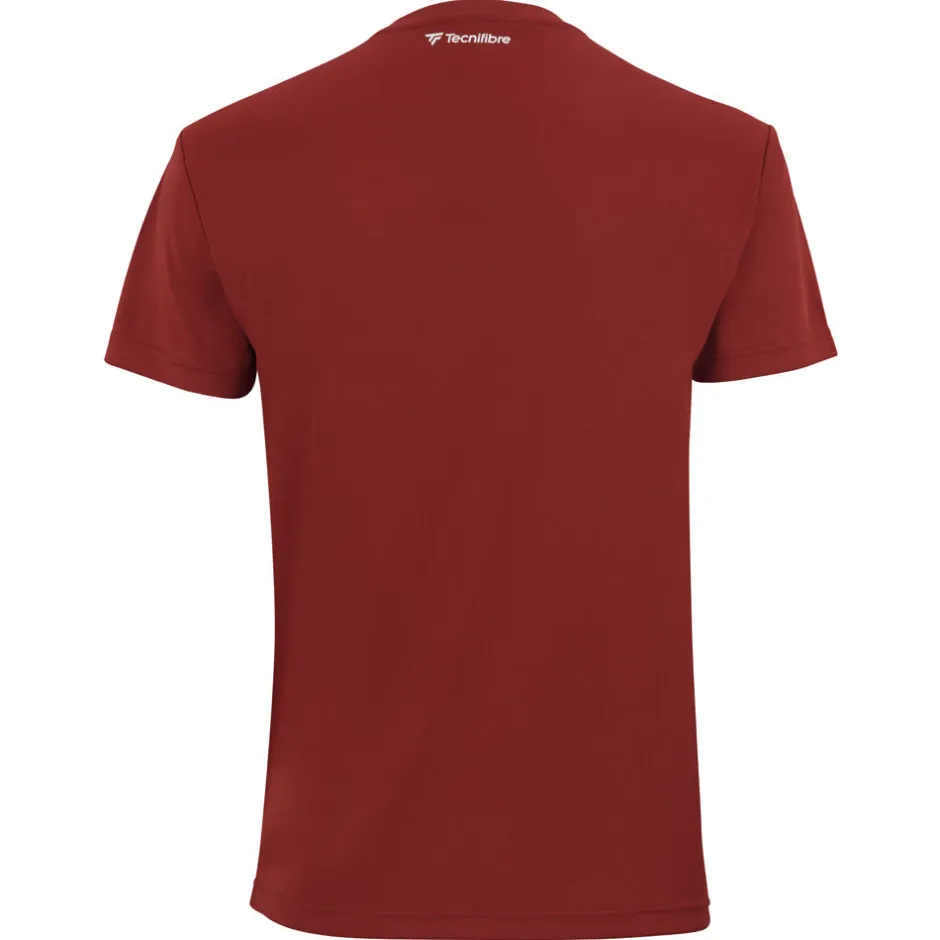 Tecnifibre TEAM TECH TEE CARDINAL>Homme T-Shirts & Polos