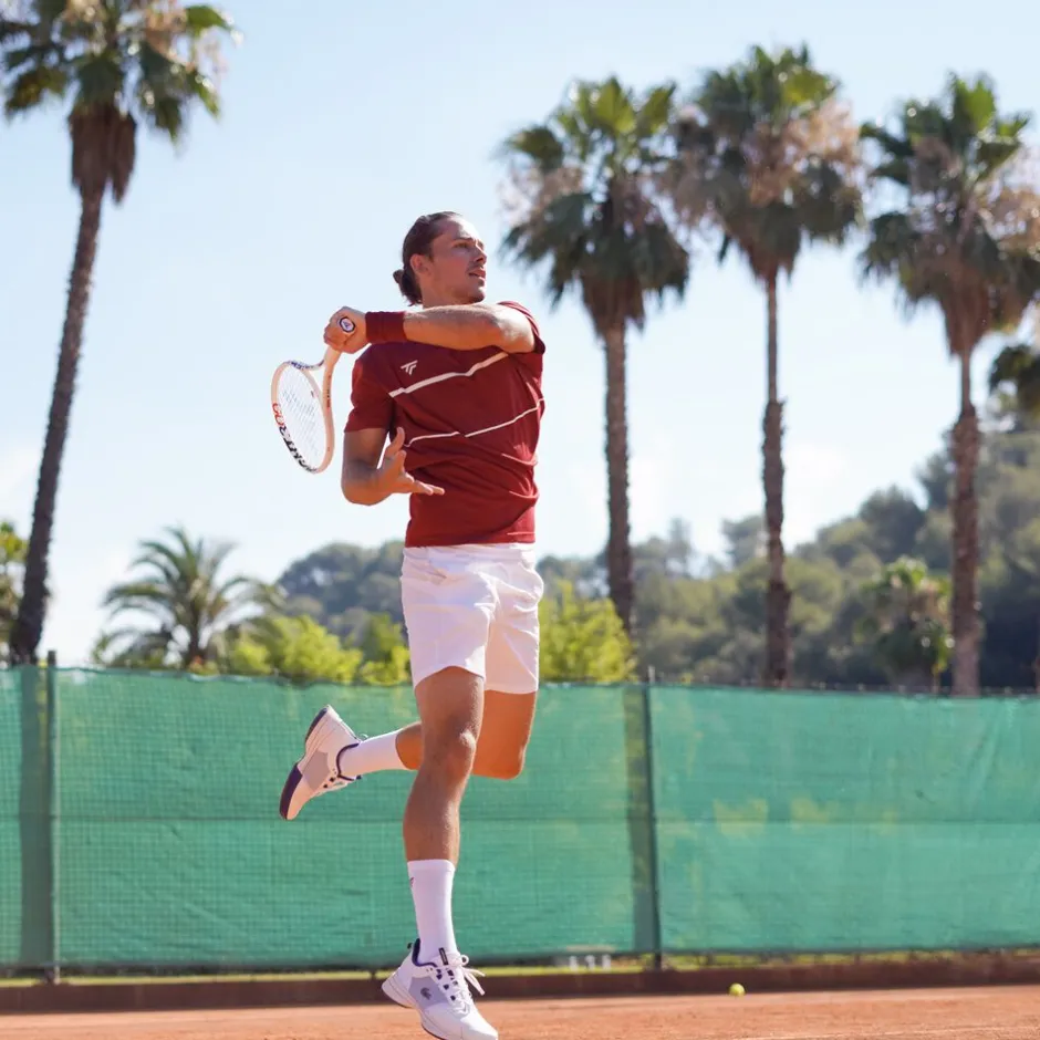 Tecnifibre TEAM TECH TEE CARDINAL>Homme T-Shirts & Polos