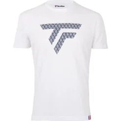 Tecnifibre TRAINING TEE WHITE>Homme T-Shirts & Polos
