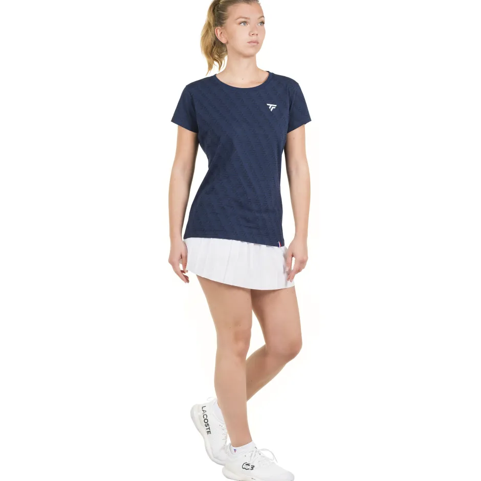 Tecnifibre T-SHIRT FEMME GRAPHIC TEE STRETCH MARINE>Femme T-Shirts & Polos