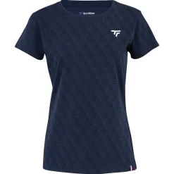 Tecnifibre T-SHIRT FEMME GRAPHIC TEE STRETCH MARINE>Femme T-Shirts & Polos