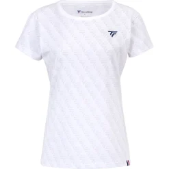 Tecnifibre T-SHIRT FEMME GRAPHIC TEE STRETCH BLANC>Femme T-Shirts & Polos