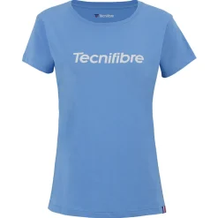 Tecnifibre W. TEAM COTTON TEE AZUR>Femme T-Shirts & Polos
