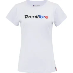 Tecnifibre W. TEAM COTTON TEE WHITE JUNIOR> T-Shirts & Polos