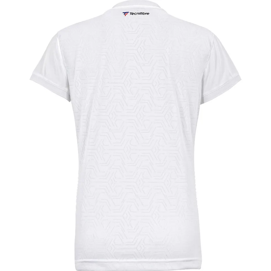 Tecnifibre W. TEAM POLO WHITE>Femme T-Shirts & Polos