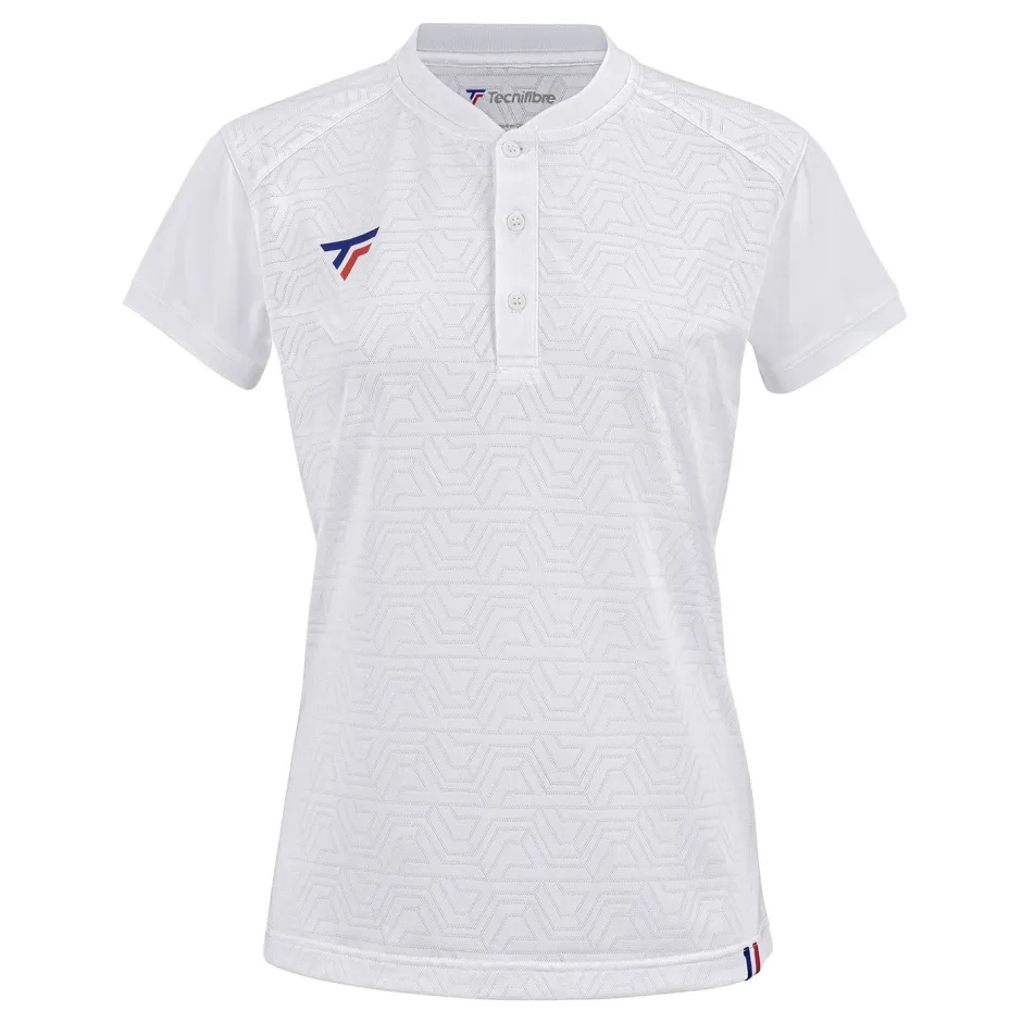 Tecnifibre W. TEAM POLO WHITE JUNIOR> T-Shirts & Polos