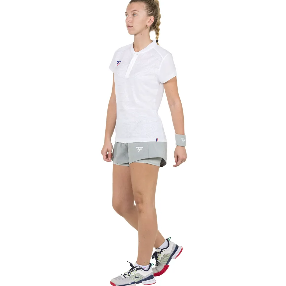 Tecnifibre W. TEAM SHORT SILVER>Femme Jupes & Shorts
