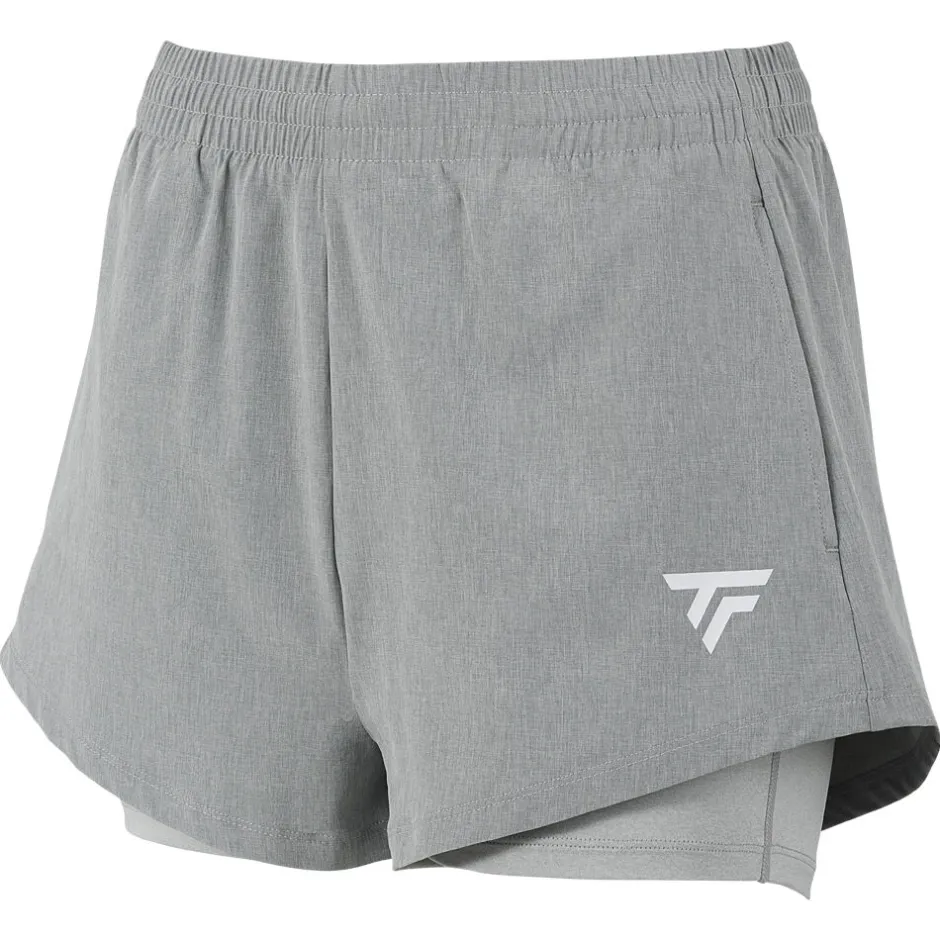 Tecnifibre W. TEAM SHORT SILVER JUNIOR> Jupes & Shorts