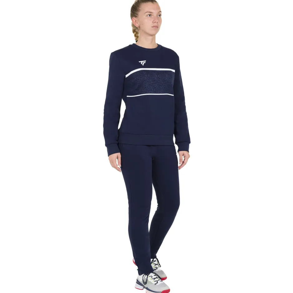 Tecnifibre W. TEAM SWEATER MARINE>Femme Sweats & Vestes