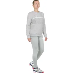 Tecnifibre W. TEAM SWEATER SILVER>Femme Sweats & Vestes