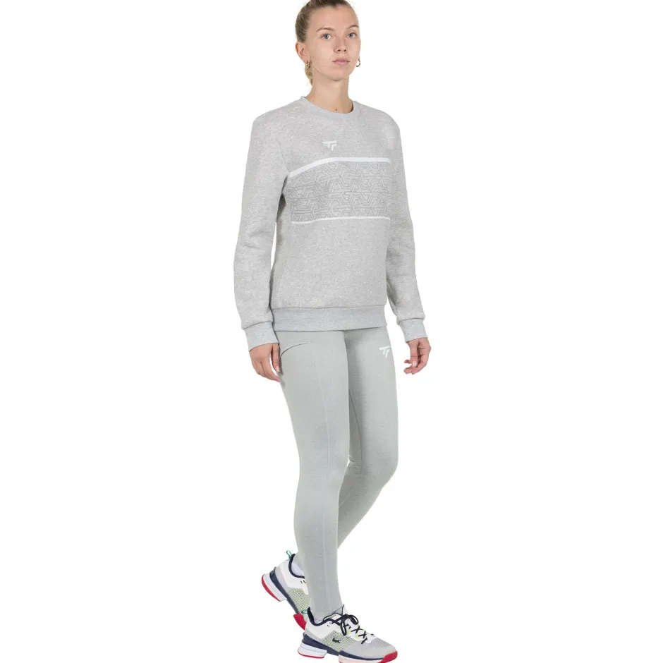 Tecnifibre W. TEAM SWEATER SILVER>Femme Sweats & Vestes