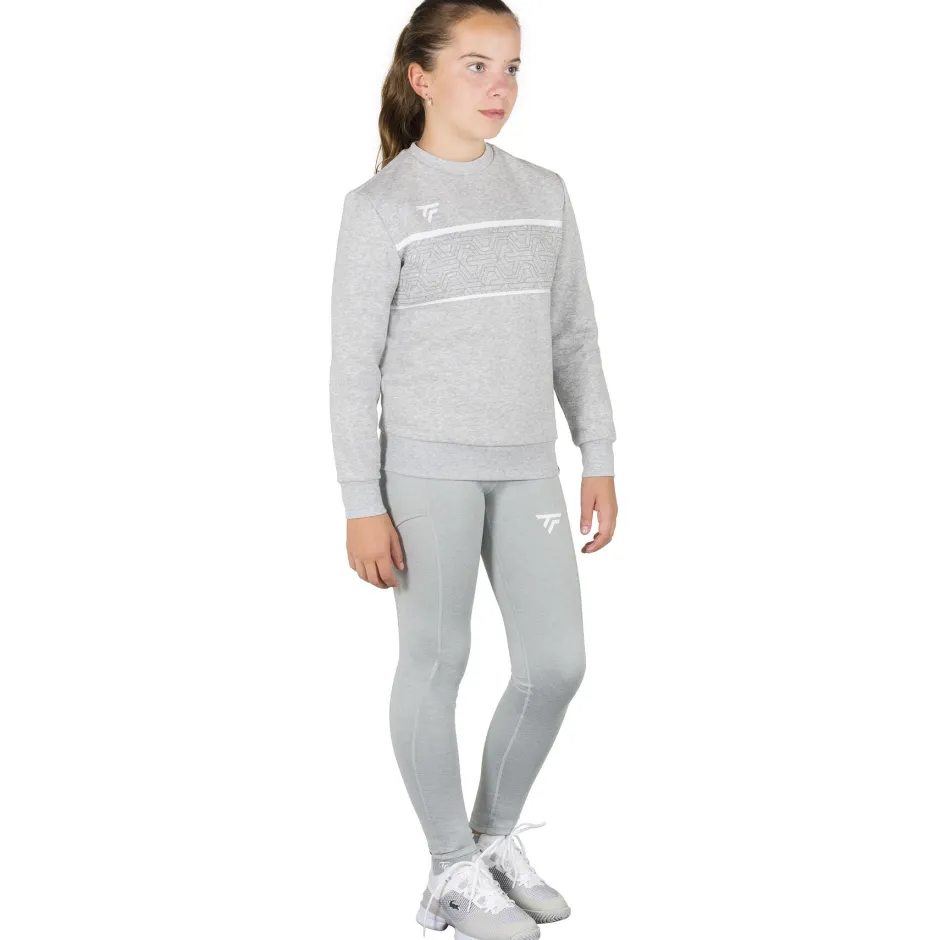 Tecnifibre W. TEAM SWEATER SILVER JUNIOR> Sweats & Vestes