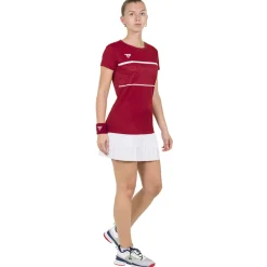 Tecnifibre W. TEAM TECH TEE CARDINAL>Femme T-Shirts & Polos