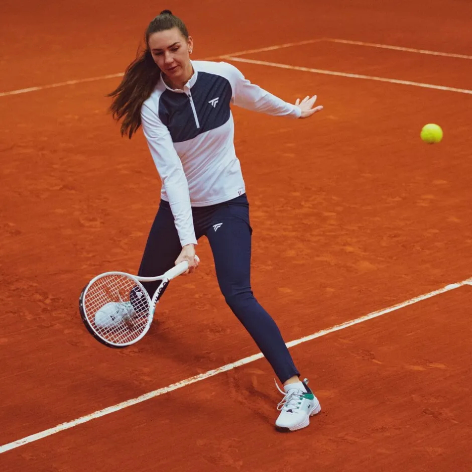 Tecnifibre W. THERMO ZIPPER LONGSLEEVES>Femme Sweats & Vestes