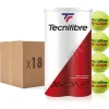 Tecnifibre X-ONE : CARTON DE 18 BIPACKS DE TUBES DE 4 BALLES DE TENNIS> Premium