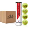 Tecnifibre X-ONE : CARTON DE 36 TUBES DE 4 BALLES DE TENNIS> Premium