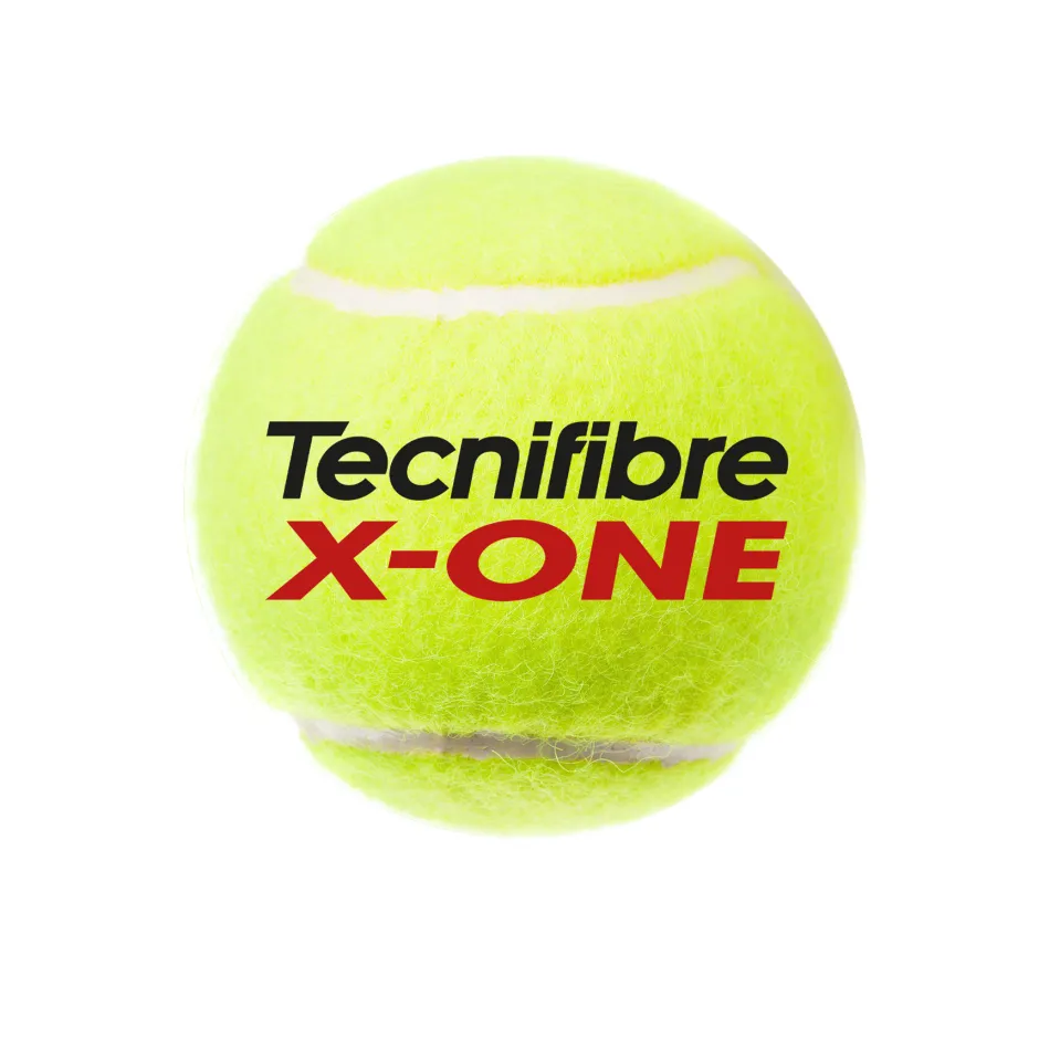 Tecnifibre X-ONE : CARTON DE 36 TUBES DE 4 BALLES DE TENNIS> Premium