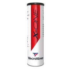 Tecnifibre X-ONE : 1 TUBE DE 4 BALLES DE TENNIS> Premium