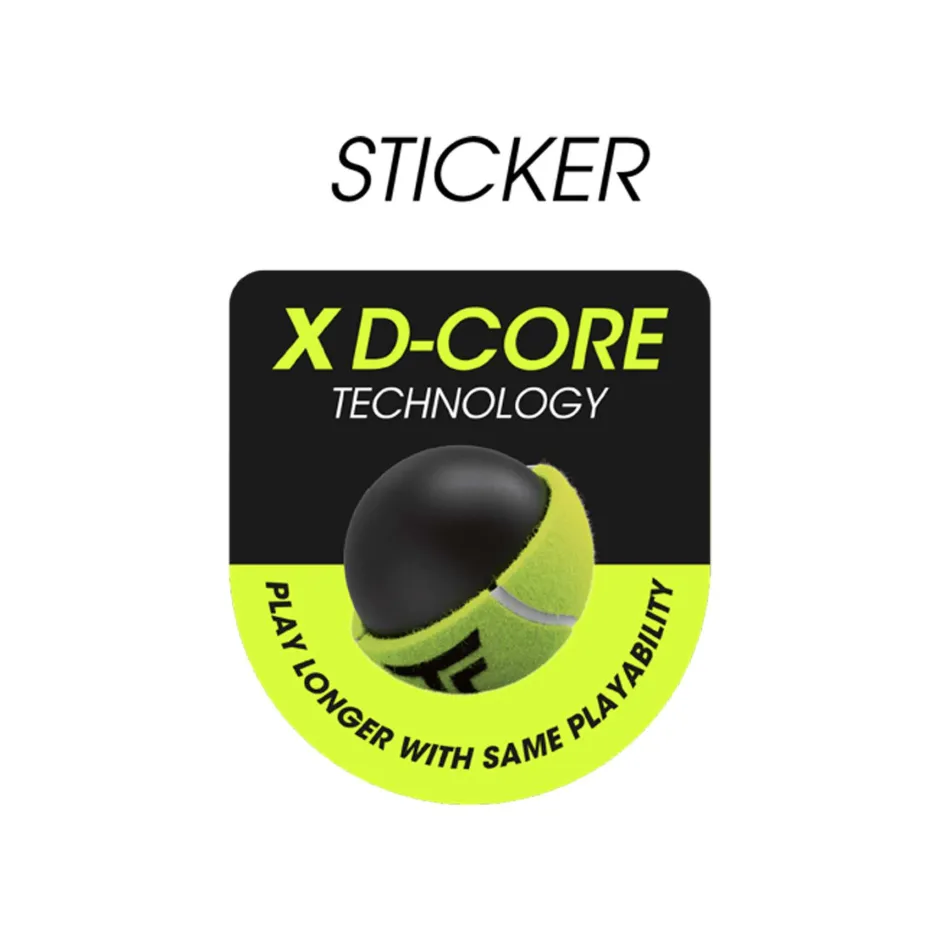Tecnifibre X-ONE : 1 TUBE DE 4 BALLES DE TENNIS> Premium